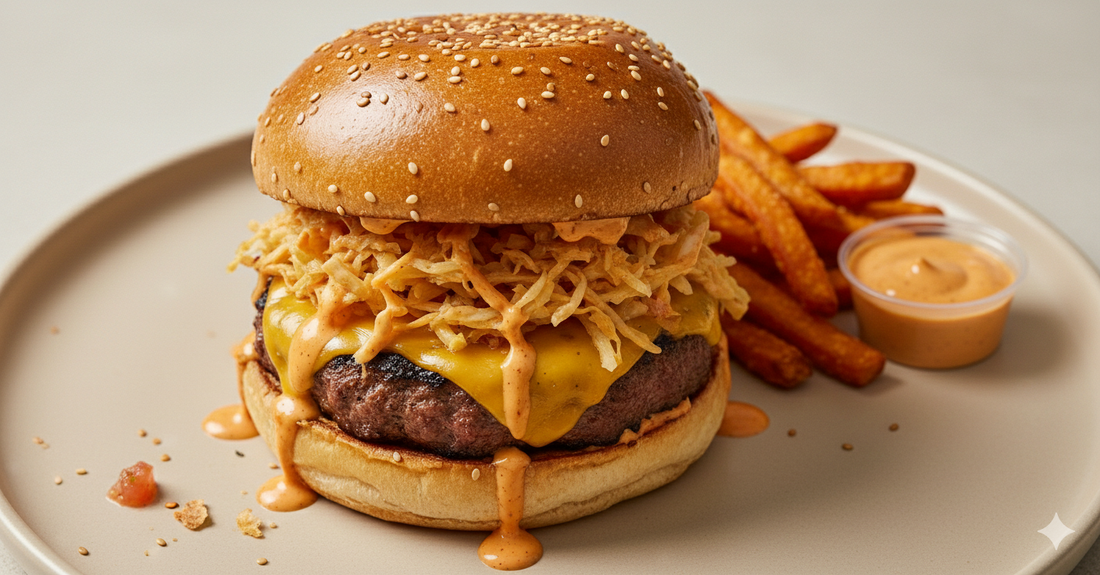 🍔 The Savvy Golden Burger