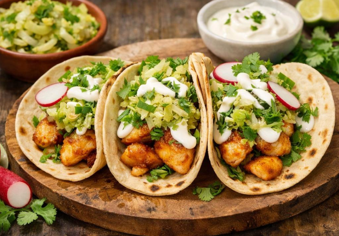 🌮 Savvy Zesty Fish Tacos