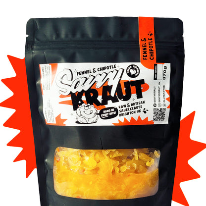 savvyferments savvykraut fennel & chipotle sauerkraut brighton raw unpasteurised gutcrack